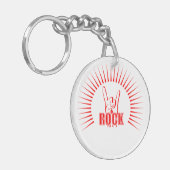 Rock Sleutelhanger (Voorkant Links)