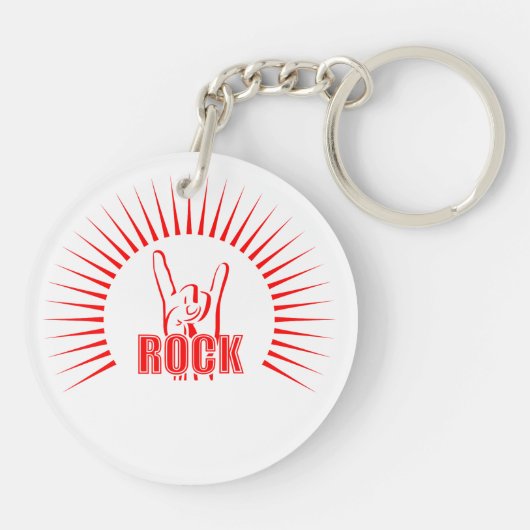 Rock Sleutelhanger (Achterkant)