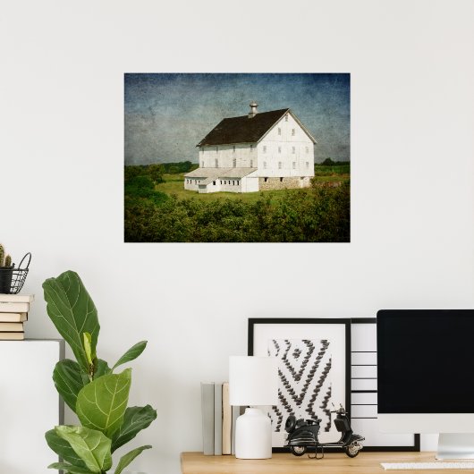 Rock Solid Barn Poster (Thuiskantoor)