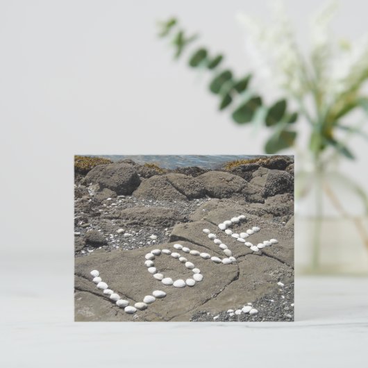 Rock Solid Love Briefkaart (Staand voorkant)
