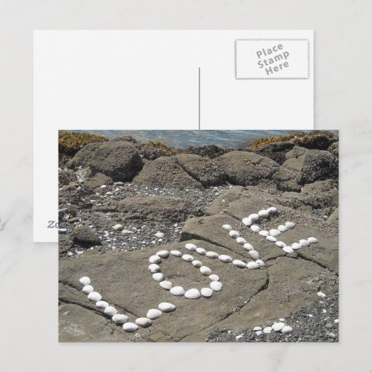 Rock Solid Love Briefkaart (Voorkant / Achterkant)