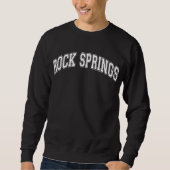 ROCK SPRINGS University-Style America College Trui (Voorkant)