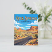 Rock Springs VS Briefkaart (Staand voorkant)