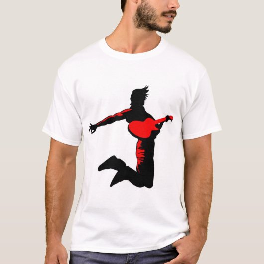 Rock-sprong T-shirt (Voorkant)