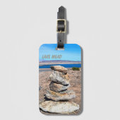 Rock Stacking Bagagelabel (Voorkant (verticaal))