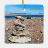 Rock Stacking Keramisch Ornament (Voorkant)