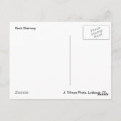 Rock Stairs Post Card Briefkaart (Achterkant)