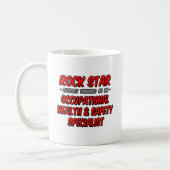 Rock Star .. Arbeidsveiligheid Specialist Koffiemok (Links)