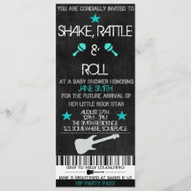 Rock Star Baby shower
