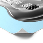 Rock Star Baby shower Poster (Hoek)