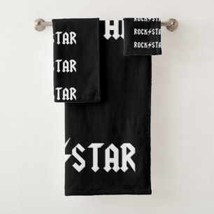 Rock Star Bad Handdoek