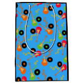 Rock Star Boy verjaarfeestje Medium Cadeauzakje (Voorkant)