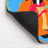 Rock Star Boy verjaarfeestje Muismat (Hoek)