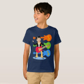 Rock Star Boy verjaarfeestje T-shirt (Voorkant volledig)
