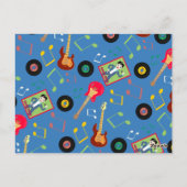 Rock Star Boys Band Verjaardagsfeest Briefkaart (Achterkant)