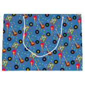 Rock Star Boys Band Verjaardagsfeest Groot Cadeauzakje (Voorkant)