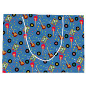 Rock Star Boys Band Verjaardagsfeest Groot Cadeauzakje (Achterkant)