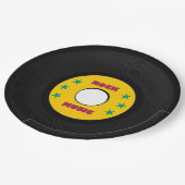 Rock Star Boys Band Verjaardagsfeest Papieren Bordje (Gekanteld)