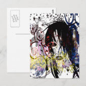 Rock Star Briefkaart (Voorkant / Achterkant)