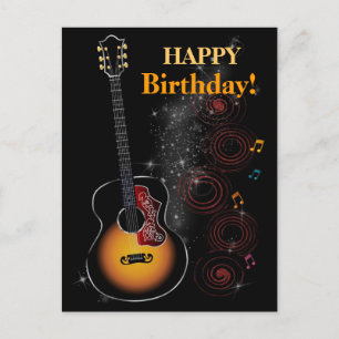 Rock star briefkaart