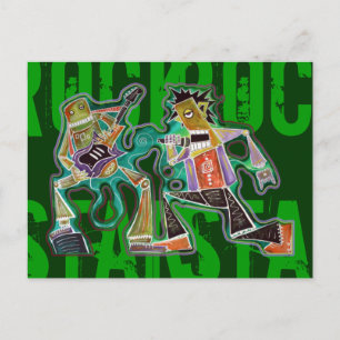 Rock Star Briefkaart