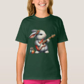 Rock Star Bunny Kids T-shirt (Voorkant)