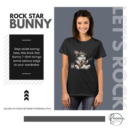 Rock Star Bunny T-shirt