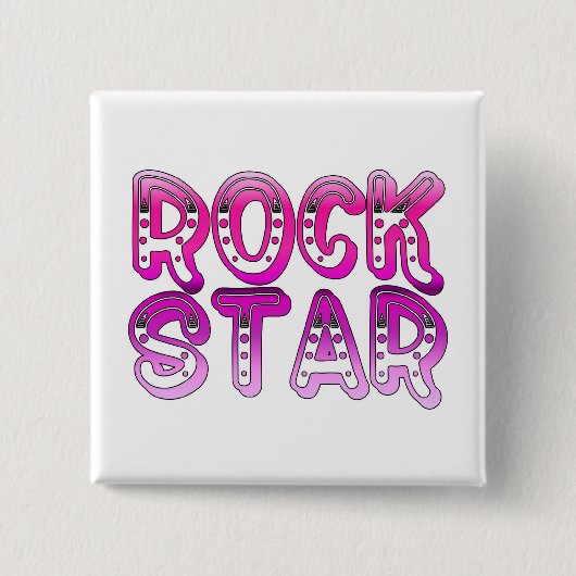 Rock Star Button (Voorkant)