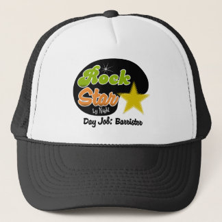 Rock Star by Night Day Job Barrister Trucker Pet