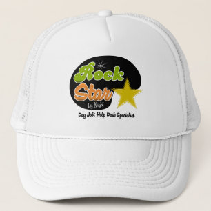 Rock Star by Night Day Job Help Desk Specialist Trucker Pet