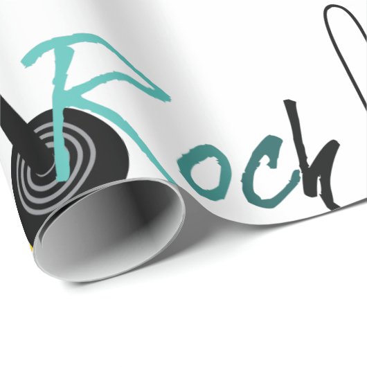 Rock Star Cadeaupapier (Rol Hoek)