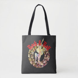 Rock Star Canvas tas - gitaar Silhouette Art
