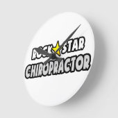 Rock Star Chiropractor Ronde Klok (Hoek)