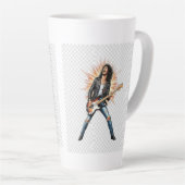 Rock star coffee latte mok (Rechterhoek)