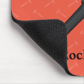 Rock Star! Crossed Geology Hammers Muismat (Hoek)