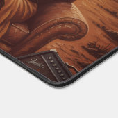 “Rock star Desk Mat – Orange & Black Couple” (Hoek)