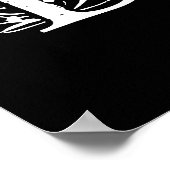 "Rock Star Diva in Black" Poster (Hoek)