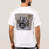 Rock Star Drummer Shirt (Achterkant)