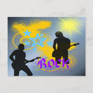 Rock Star Fantasy Briefkaart