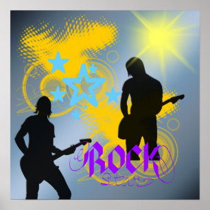 Rock Star Fantasy Poster