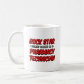 Rock Star ... Farmaceutische technicus Koffiemok (Links)