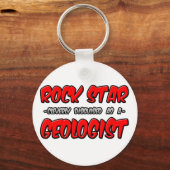 Rock Star...Geoloog Sleutelhanger (Voorkant)
