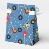 Rock Star Girl Band Verjaardagsfeest Bedankdoosjes (Achterkant)