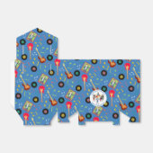 Rock Star Girl Band Verjaardagsfeest Bedankdoosjes (Uitgevouwen)