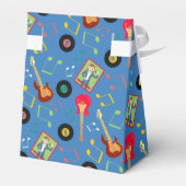 Rock Star Girl Band Verjaardagsfeest Bedankdoosjes (Achterkant)