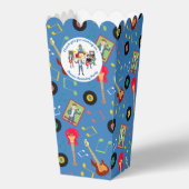 Rock Star Girl Band Verjaardagsfeest Bedankdoosjes (Voorkant)