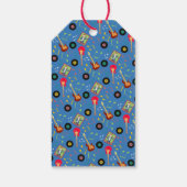 Rock Star Girl Band Verjaardagsfeest Cadeaulabel (Achterkant)