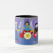 Rock Star Girl Band Verjaardagsfeest Mok (Midden)