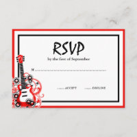 Rock Star Guitar Red RSVP