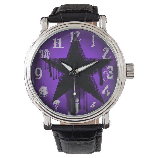 Rock Star-horloge Horloge (Voorkant)